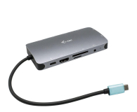 Akcesoria I-TEC USB-C Metal Nano Dock HDMI VGA LAN + zasilacz C31NANOVGA100